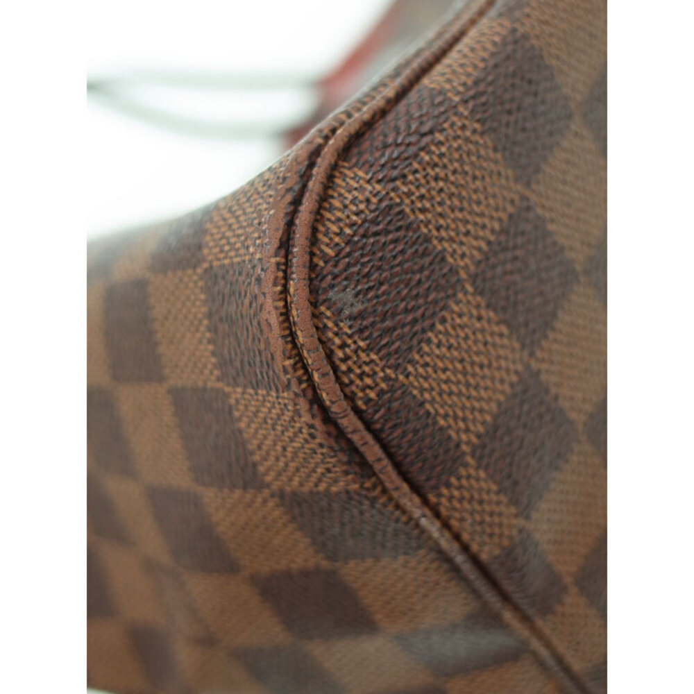Louis Vuitton Damier Ebene Brown Neverfull Tote Bag - Picture 4 of 8